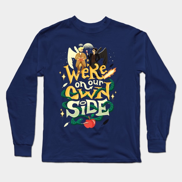 Own Side Long Sleeve T-Shirt by risarodil